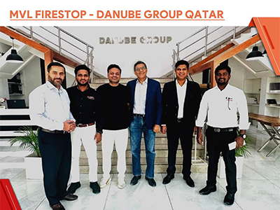 MVL Firestop and Danube Building Materials Collaboration in Qatar